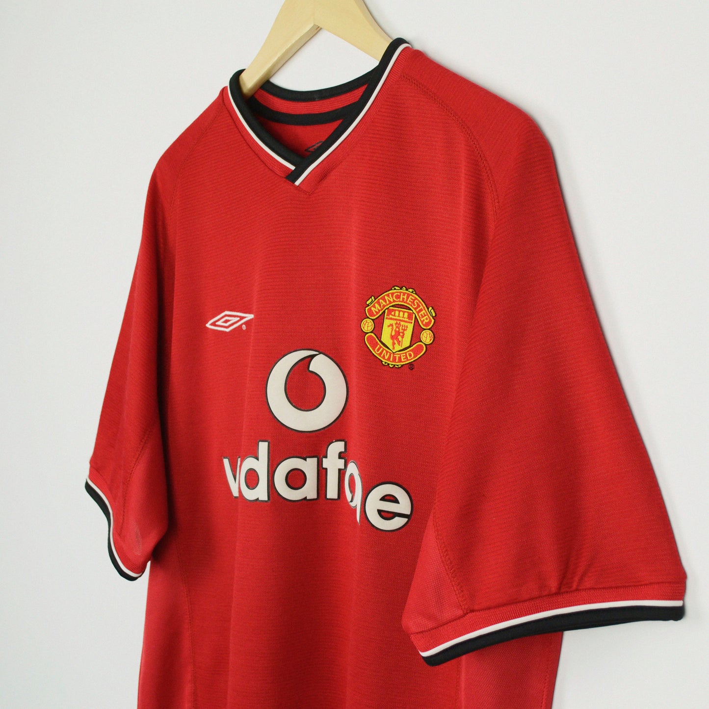 2000-02 Umbro Manchester United Home Shirt L