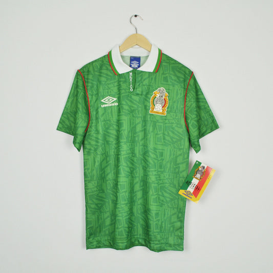 1994 Umbro Mexico Home Shirt S