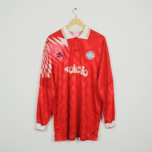 1991-93 Umbro Napoli Match Worn Third Shirt L