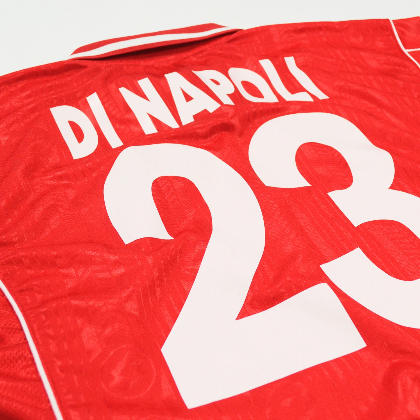 1999-00 Lotto Piacenza Match Worn Home Shirt Di Napoli 23 L