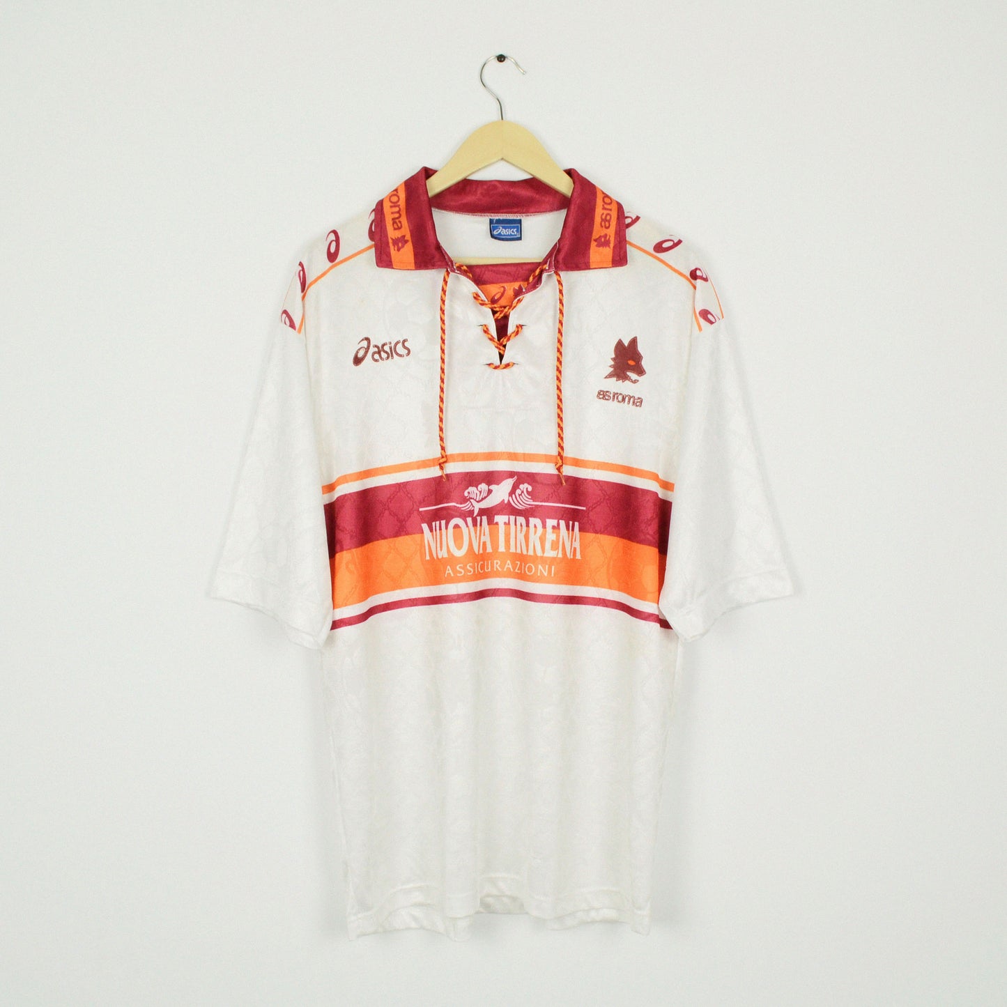 1994-95 Asics Roma Away Shirt L