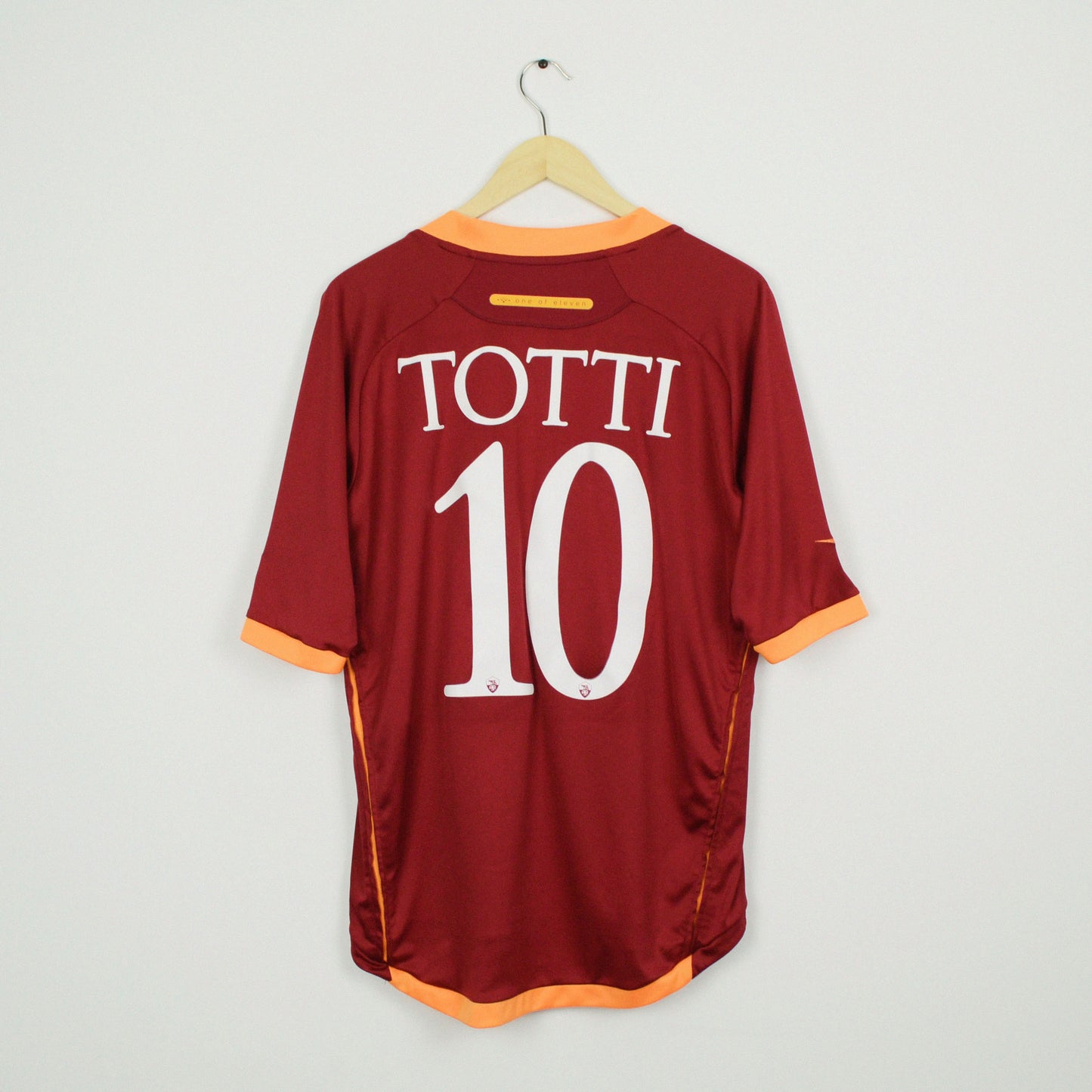2006-07 Diadora Roma Home Shirt Totti 10 L/XL