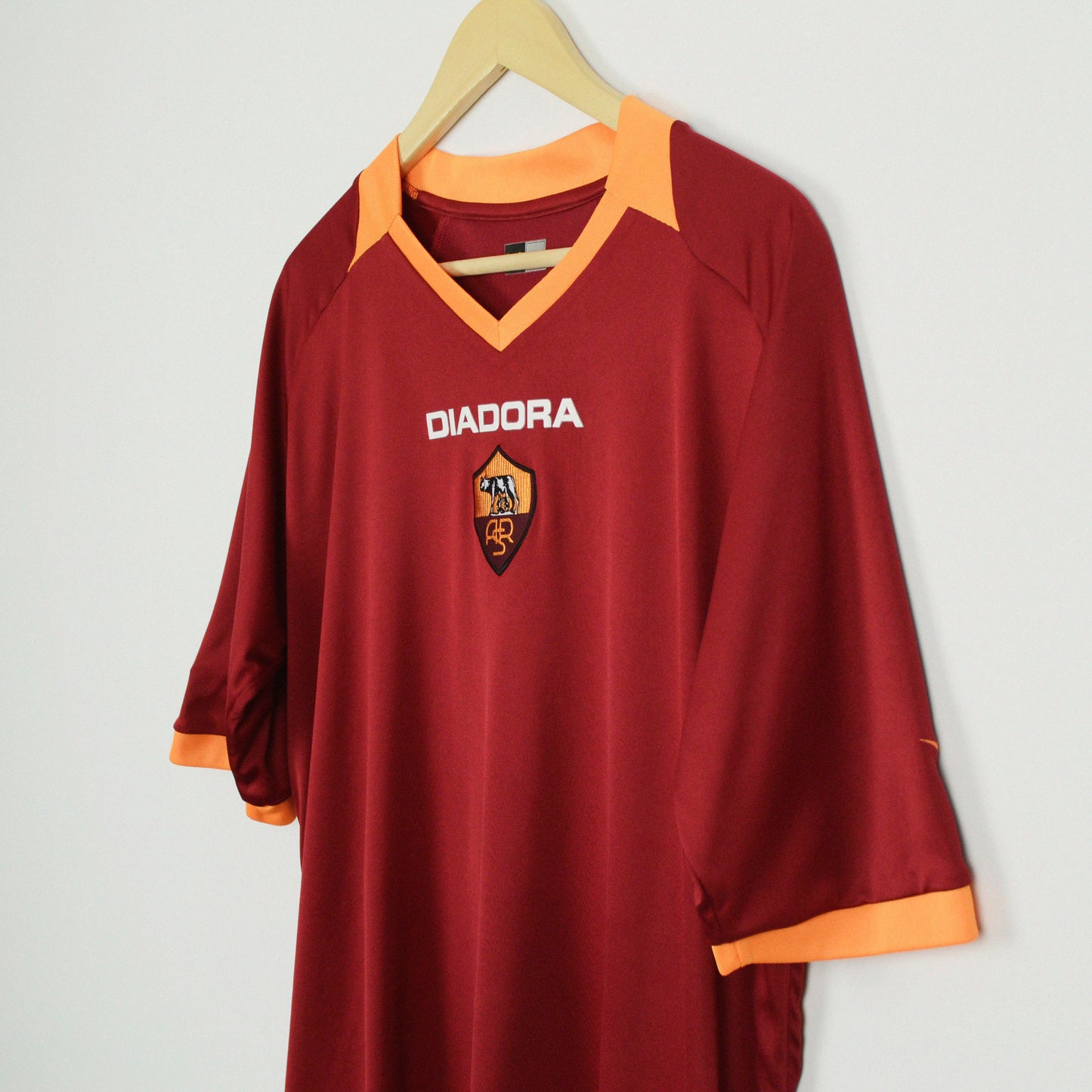 2006-07 Diadora Roma Home Shirt Totti 10 L/XL