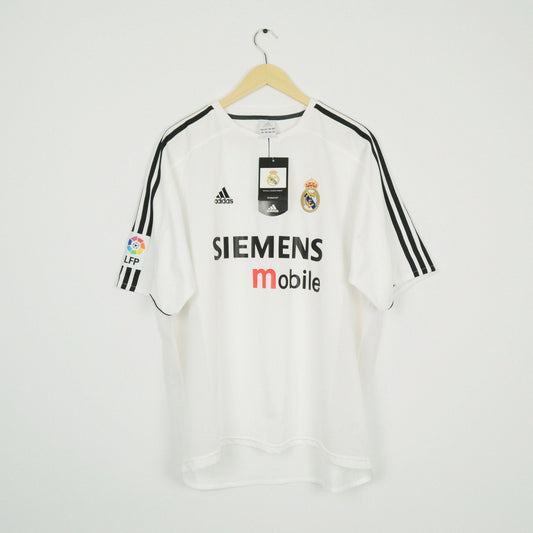 2003-04 Adidas Real Madrid Home Shirt L