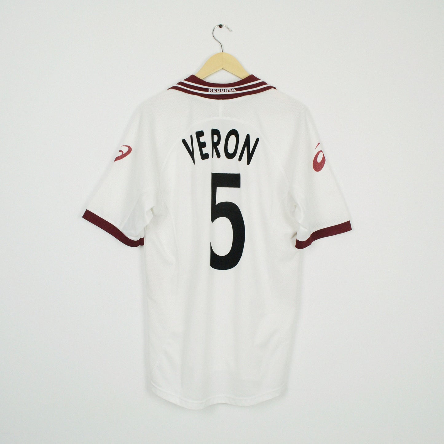 2001-02 Asics Reggina Away Shirt Veron 5 XL