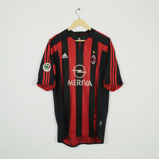 2003-04 Adidas AC Milan Home Shirt Rivaldo 11 XL