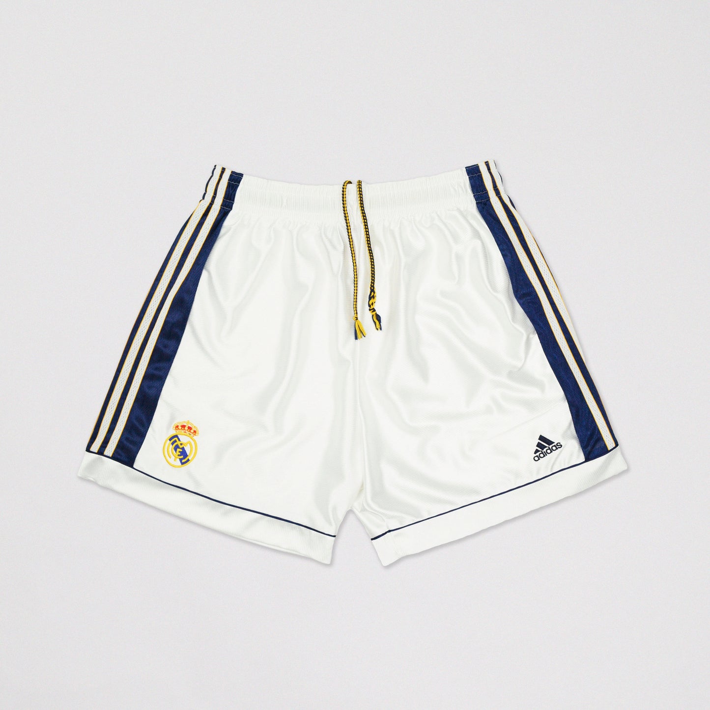 1998-00 Adidas Real Madrid Home Shorts XL