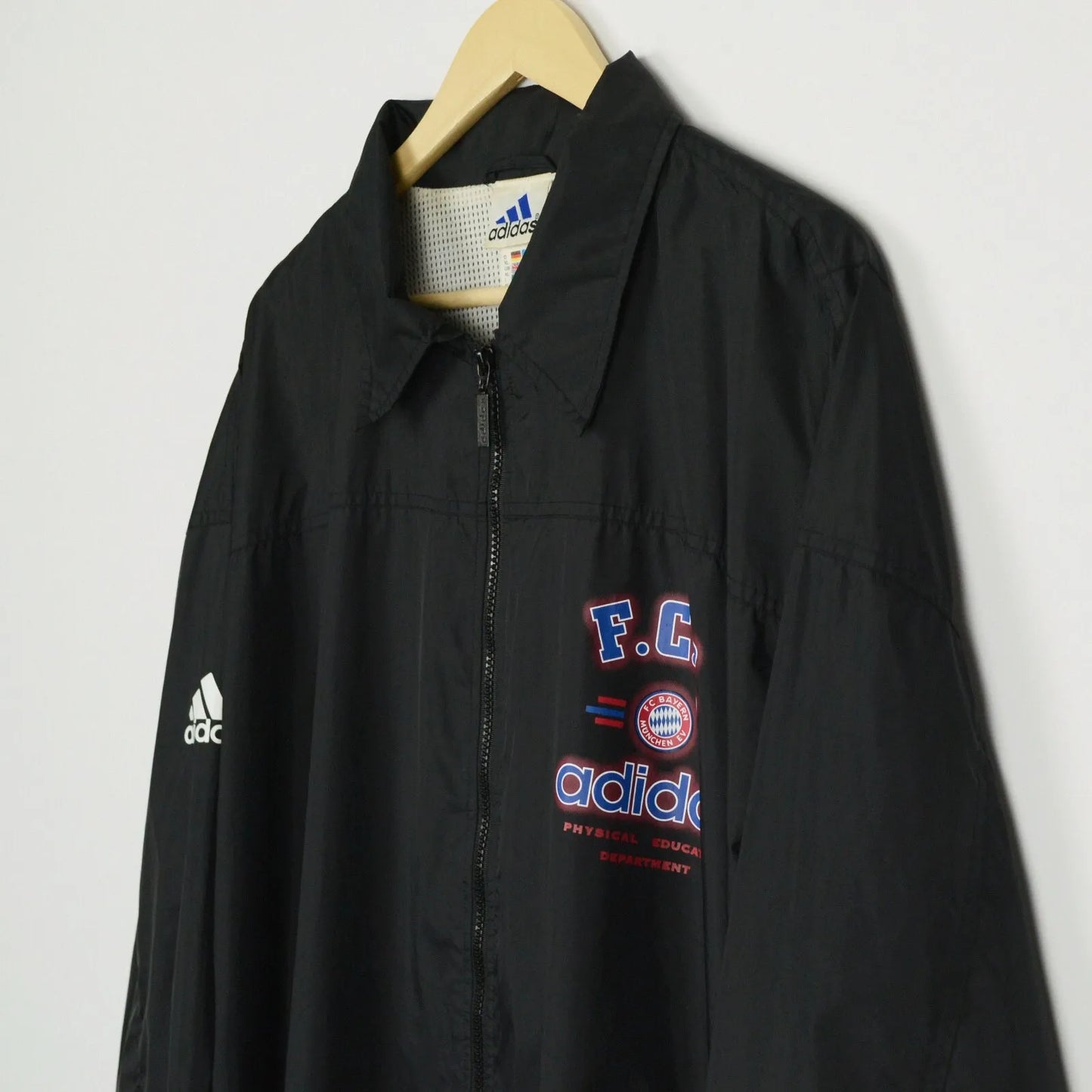 90s Adidas Bayern Munich Coach Jacket XL