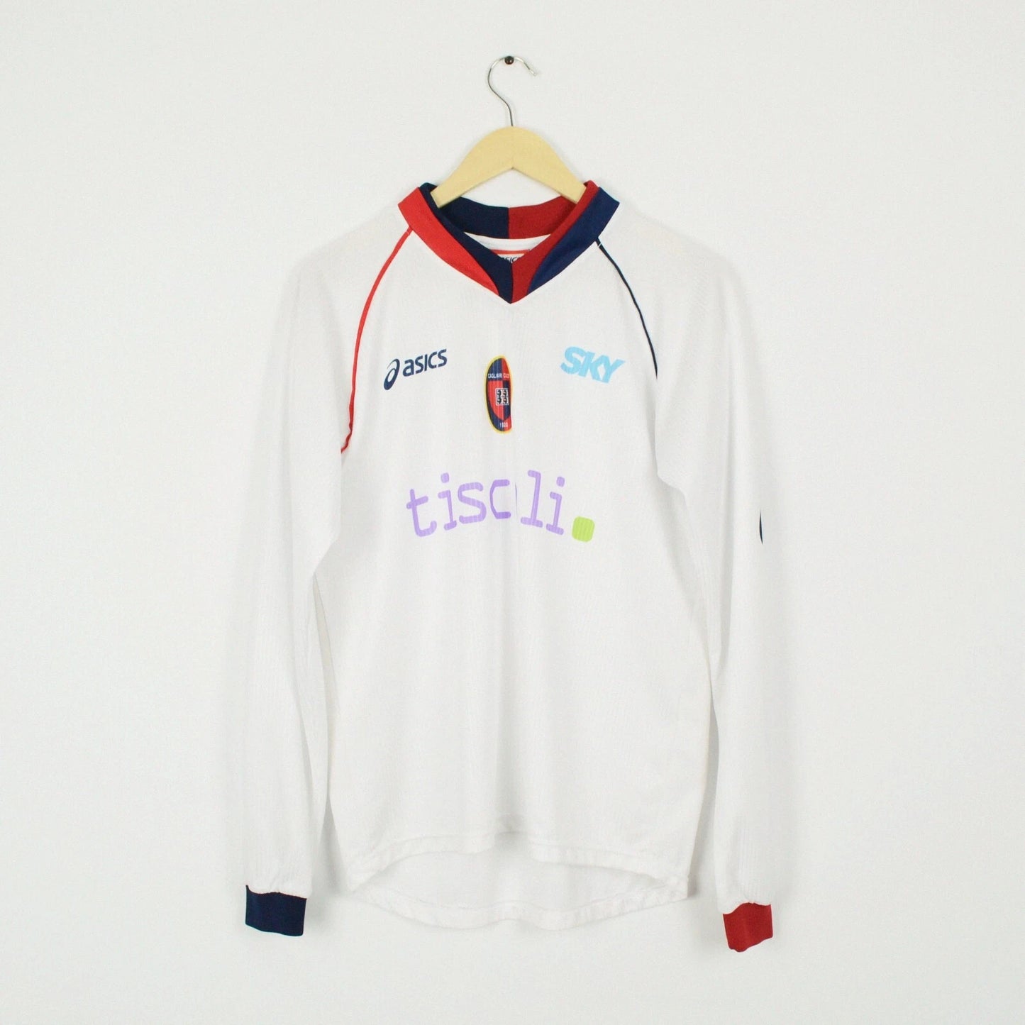2006-07 Asics Cagliari Training Shirt M