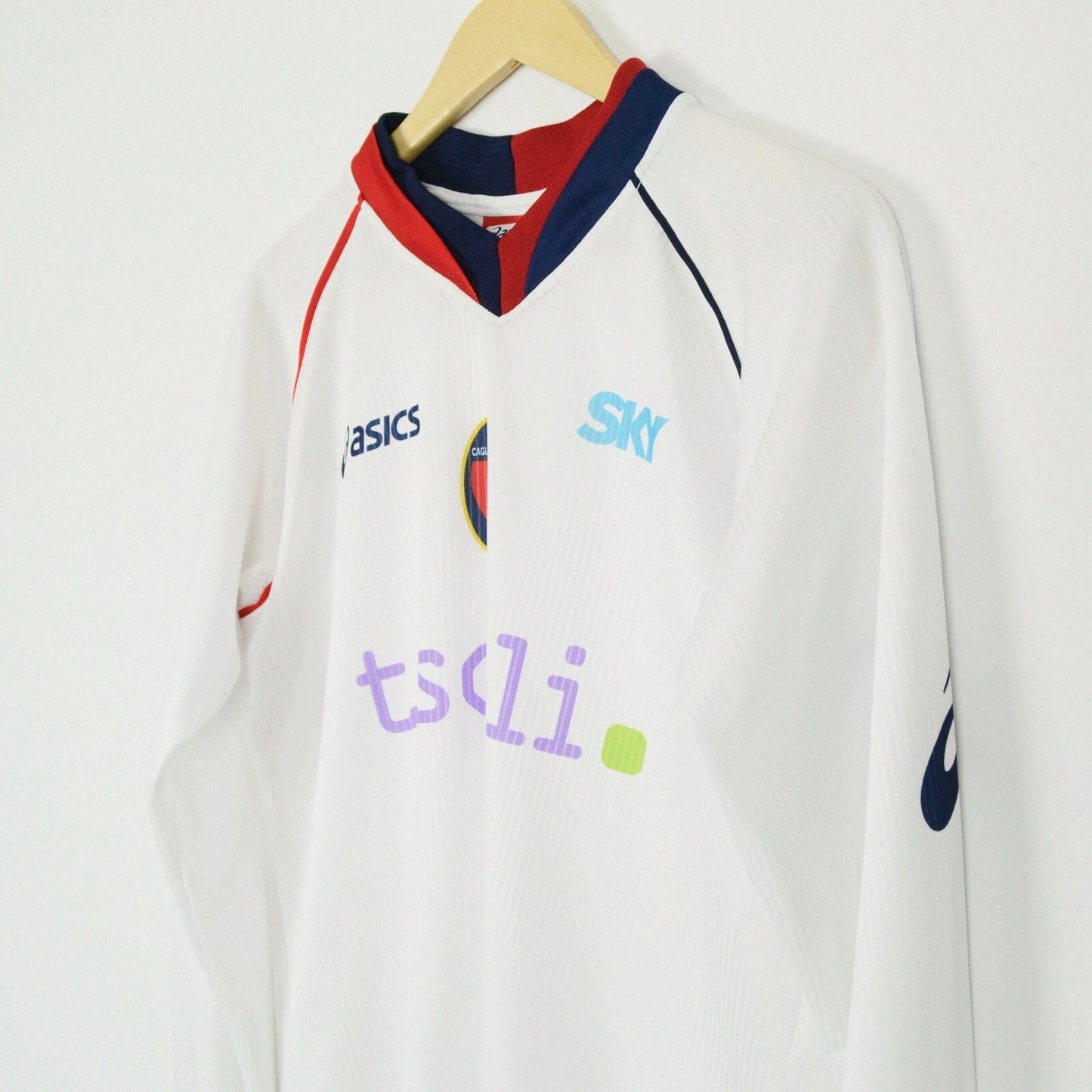 2006-07 Asics Cagliari Training Shirt M