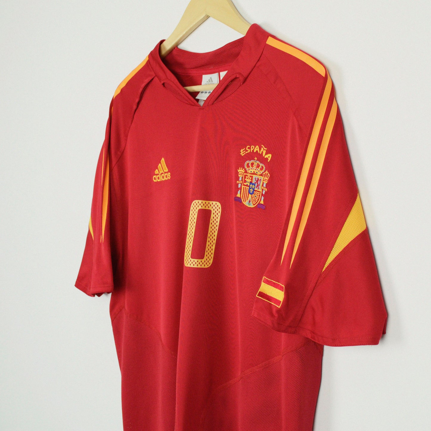 2004-06 Adidas Spain Home Shirt Morientes 10 L