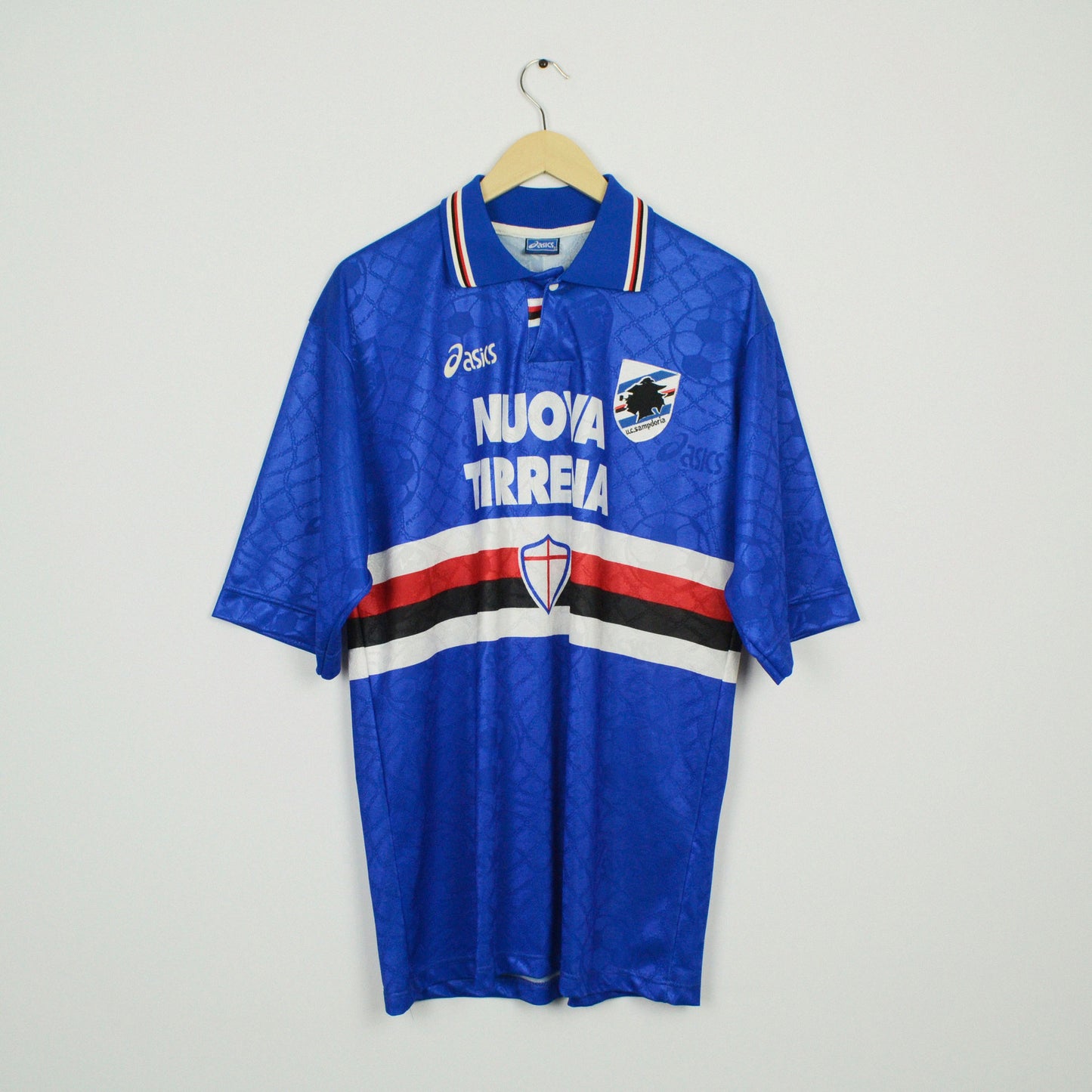1995-96 Asics Sampdoria Home Shirt L