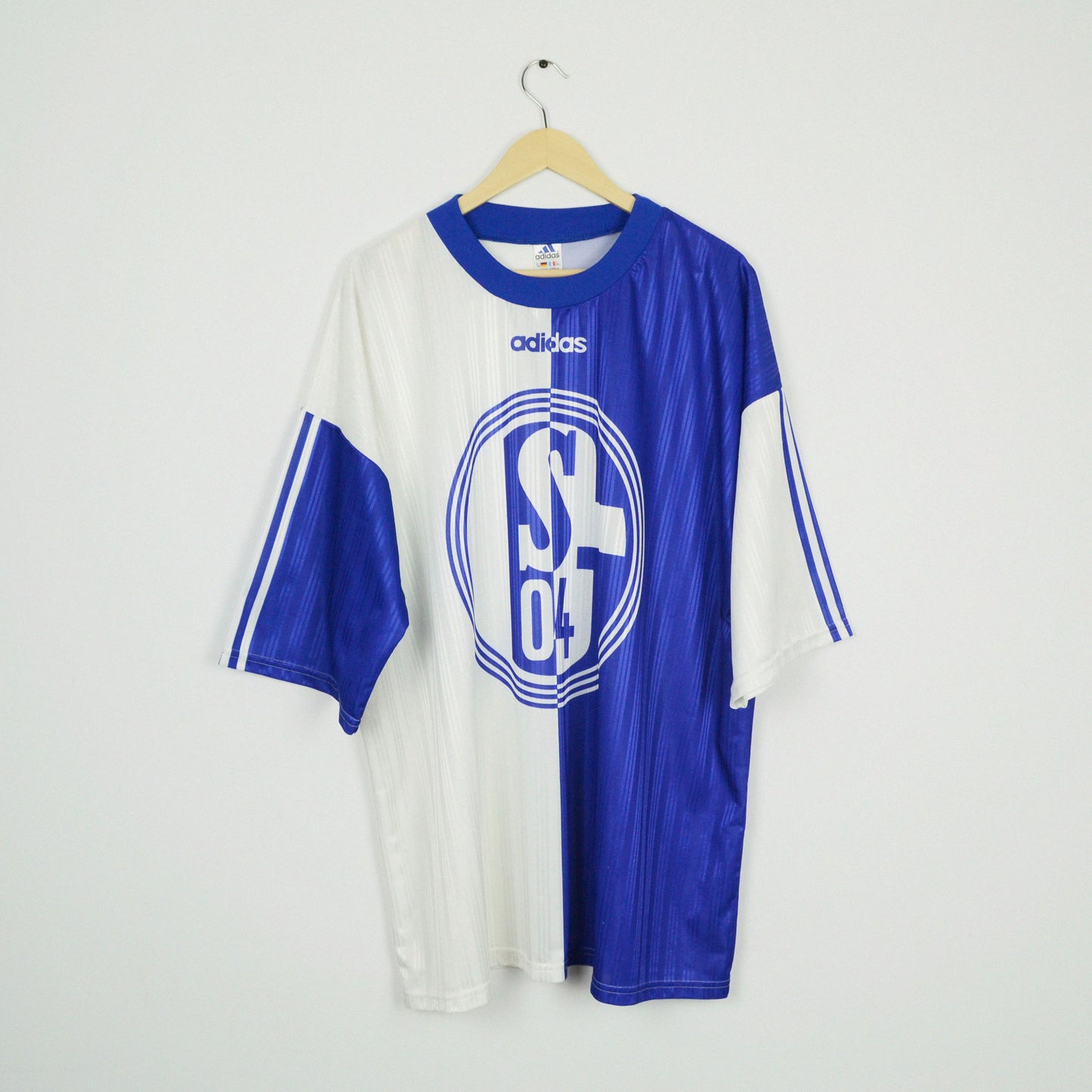 1996-97 Adidas Schalke Training Shirt XXL