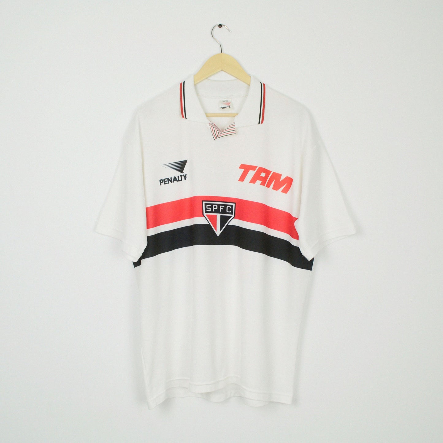 1993-94 Penalty Sao Paulo Home Shirt Juninho 10 XL