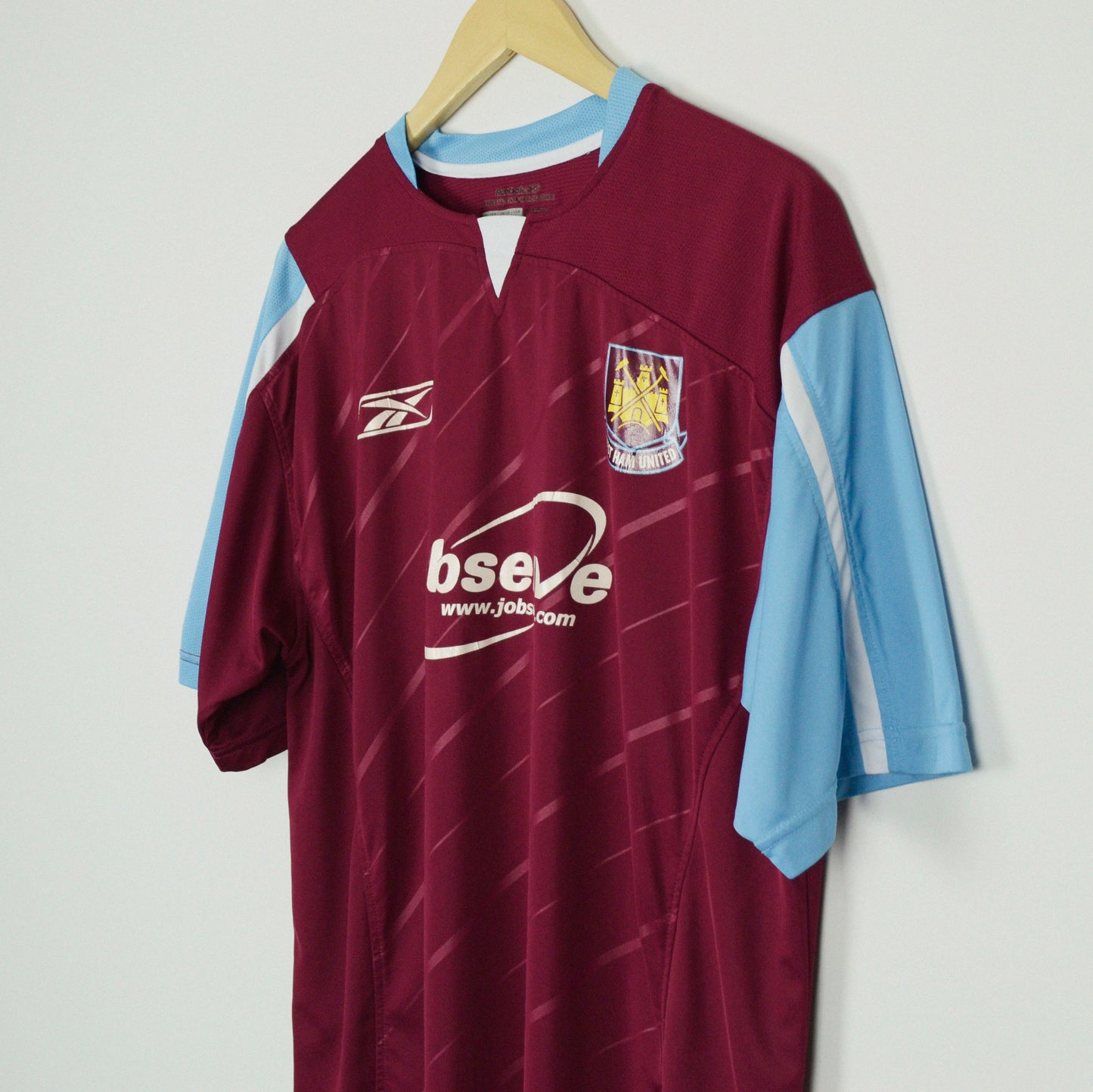 2005-07 Reebok West United Ham Home Shirt L
