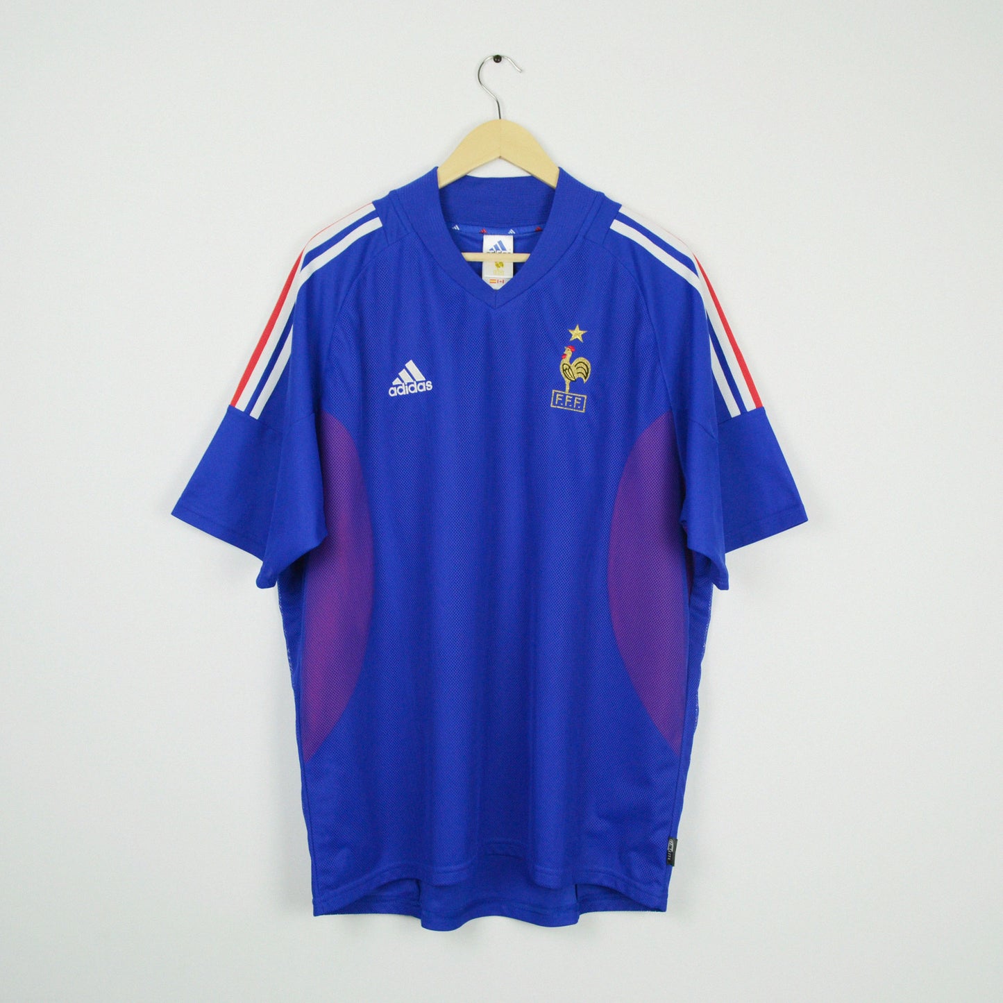 2002-04 Adidas France Home Shirt Zidane 10 XL