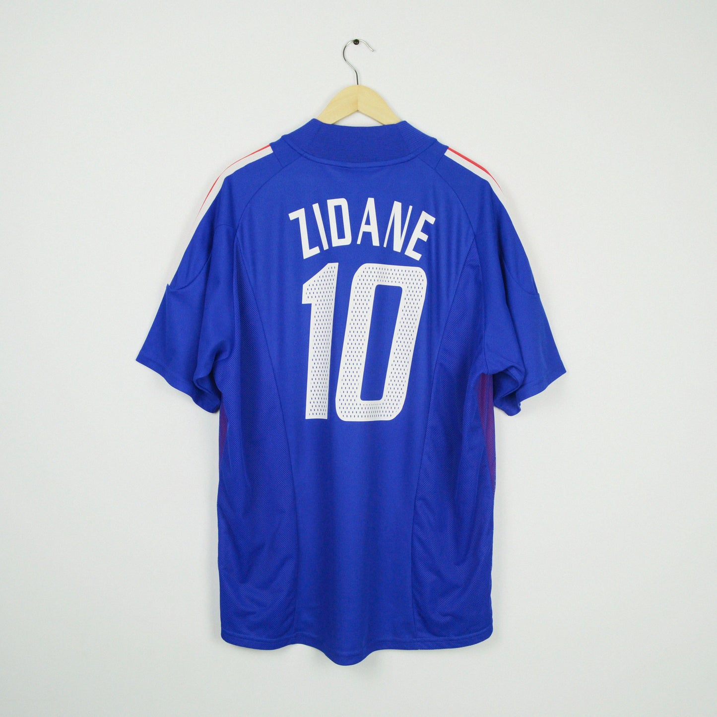2002-04 Adidas France Home Shirt Zidane 10 XL